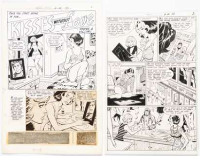 George Tuska Heart Throbs #131 Complete 10-Page Story Original Art (DC, 1971). (Total: 10 Original Art) | Heritage