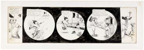 Bud Fisher Mutt and Jeff #67 Daily Comic Strip Original Art dated 10-25-15 (Fisher, 1915). | Heritage