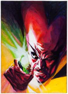 Ryan Sook Sinestro #15 Variant Cover Painting Original Art (DC, 2015).