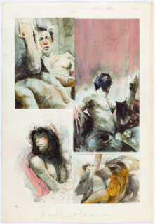 Kent Williams Blood: A Tale #1 Story Page 39 Original Art (Marvel/Epic, 1987). | Heritage