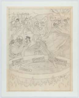 Johnny Craig - EC’s Old Witch Preliminary Original Art Group of 3 (c. 1970-1990s). (Total: 3 Original Art) | Heritage