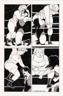 Jaime Hernandez Whoa, Nellie! #2 Story Page 20 Original Art (Fantagrahics, 1996). | Heritage