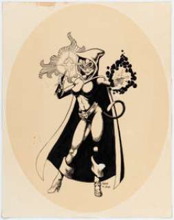 Arthur Adams - Alley-Kat-Abra from Captain Carrot and his Amazing Zoo Crew Illustration Original Art (1982). | Heritage