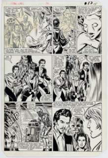 Ron Frenz and Tom Palmer Star Wars #74 Story Page 10 Original Art (Marvel, 1983). | Heritage
