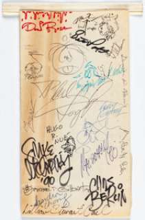Don Rosa, Dave Sims, and others - Dallas Fantasy Fair Barf-Bag Sketches and Autographs Original Art (Bulldog Productions, 1991).