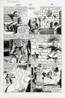 John Buscema and Tom Palmer The Avengers #262 Story Page 7 Original Art (Marvel, 1985). | Heritage