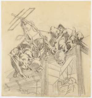 Bernie Wrightson House of Mystery #213 Cover Preliminary Original Art (DC, 1973). | Heritage