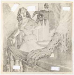 Johnny Craig Vault of Horror #23 Cover Re-Creation Preliminary Original Art (1991). | Heritage