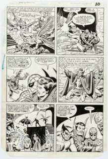 Don Perlin and Joe Sinnott The Defenders #109 Story Page 8 Original Art (Marvel, 1982). | Heritage