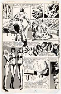 Bill Sienkiewicz and Steve Mitchell Moon Knight #19 Story Page 15 Original Art (Marvel, 1982). | Heritage