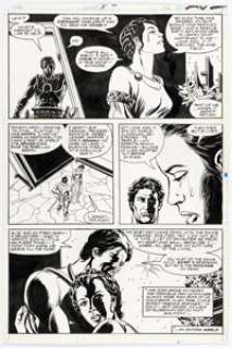 Carmen Infantino and Alan Kupperberg Star Wars #53 Story Page 19 Original Art (Marvel, 1980). | Heritage