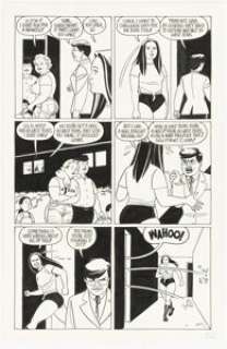 Jaime Hernandez Whoa, Nellie! #3 Vicki Glori Story Page 6 Original Art (Fantagraphics, 1996). | Heritage