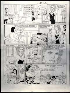 Renaud - Planche originale - Jessica Blandy T2 - La Maison du Dr Zack - (1987) | Catawiki