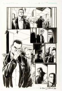 Darick Robertson The Boys #3 Story Page 16 Original Art (DC/Wildstorm, 2006).