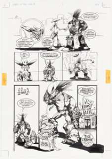 Martin Edmond Lobo: In the Chair #1 Story Page 24 Original Art (DC, 1994). | Heritage