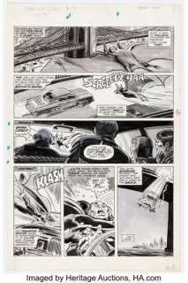 Bob Brown and Frank Springer Marvel Preview #12 Lilith Story Page 12 Original Art (Marvel, 1977).