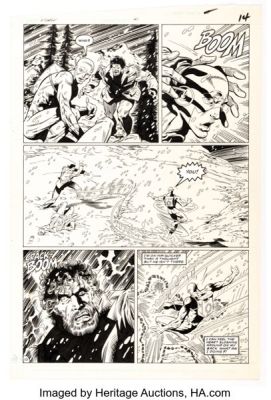 Jackson "Butch" Guice and Larry Mahlstedt Flash #1 Story Page 10 Original Art (DC, 1987). | Heritage