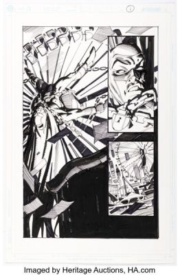 John Watkiss Batman: Gotham Knights #29 "No Escape" Story Page 1 Original Art (DC, 2002). | Heritage