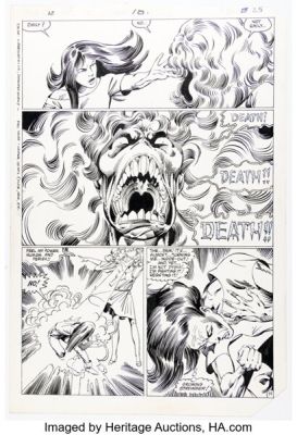 John Byrne and Bob Wiacek Alpha Flight #18 Story Page 19 Original Art (Marvel, 1985). | Heritage