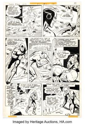 Irv Novick and Frank McLaughlin The Flash #266 Story Page 8 Original Art (DC, 1978). | Heritage