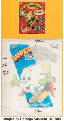 Guy Gilchrist Superkernel Comics Vol.2 #9 Cover Original Art (Xerox Corp., c. 1979). (Total: 2 Original Art) | Heritage