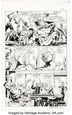 Bill Reinhold and Keith Wilson The Badger #13 Judah Maccabee Story Page 16 Original Art (First, 1986). | Heritage
