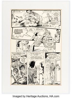 Stephen Bissette and John Totleben The Saga of the Swamp Thing #26 Story Page 8 Original Art (DC, 1984). | Heritage