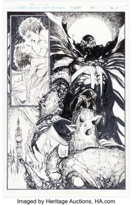 Jim Muniz Spawn #310 Story Page 10 Original Art (Image, 2020).