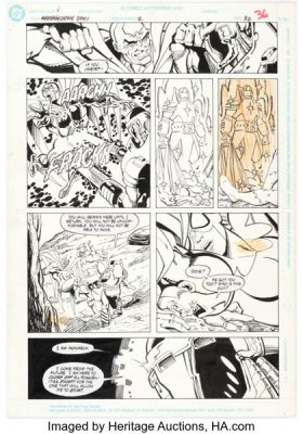 Dan Jurgens, Dick Giordano, and others Armageddon 2001 #2 Story Page 32 Original Art (DC, 1991). | Heritage