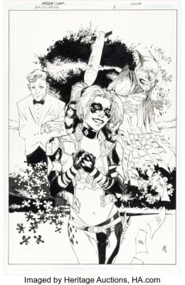 Matthew Clark Injustice: Ground Zero #1 Variant Cover Original Art (DC, 2017).