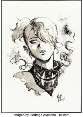 Werther Dell’Edera, Vincenzo Riccardi, and Veronica Fish - Erica Slaughter from Something is Killing the Children Illustrations Original Art Group of 3 (c. 2020s). (Total: 3 Original Art) | Heritage