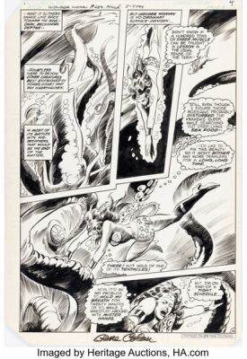 Gene Colan and Romeo Tanghal Wonder Woman #289 Story Page 4 Original Art (DC, 1982). | Heritage