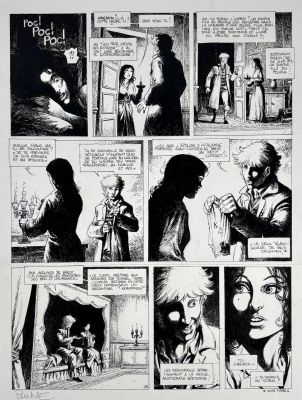 Parnotte Joel Le... | PARNOTTE Joel Le sang des porphyres Planche 28 de l’album... | Vermot et Associés