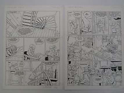 Sikorski, Alain - 2x Planche originale - La Clé du mystère T1 - Meurtre sous la Manche - (2000) | Catawiki