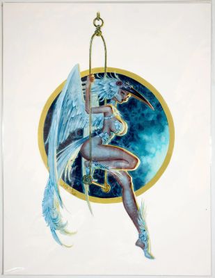 Andréae - Circus... | Lot 79 - ANDRÉAE - Circus girl, illustration à la gouache réalisée... | Tessier Sarrou