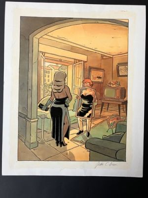 DESSIN ORIGINAL COULEUR / LUC LEROI / JEAN-CLAUDE DENIS | eBay Europe