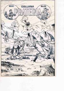 Collana Prateria - Miki e Blek   n. 193 - cover originale  - Page volante - (1965) | Catawiki