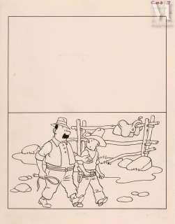 Herge (1907 - 1983) | Tintin en Amérique | Millon