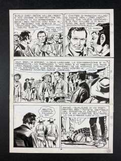 Tex #216 - "I Tre Killers" tavola originale - Loose page - (1978) | Catawiki