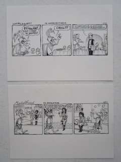 Kim Duchateau - 2 x originele gag - Mandelfried - Loose page | Catawiki