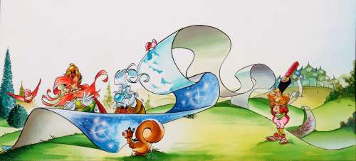 Crisse | Illustration Ã  l’encre de Chine et Ã  l’aquarelle… | Banque Dessinée