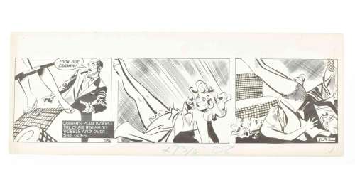 [ORIGINAL BOOK & COMIC ARTWORK] MAZURE, A. (1914-74). CARMEN & CO | Zwiggelaar Auctions