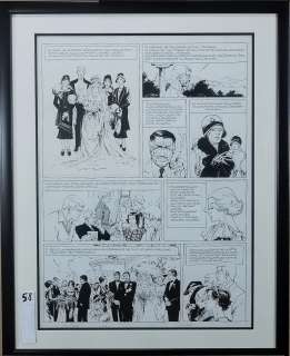 William VANCE Planche à l’encre de Chine de la BD XIII. "Trois… | Laval Enchères