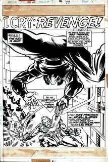 Arvell Jones, Chic Stone - iron man #77 p 1 splash (1975)