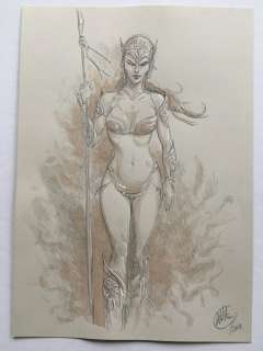 De Vita, Giulio - Dessin original couleur - Les Mondes de Thorgal - (2012) | Catawiki