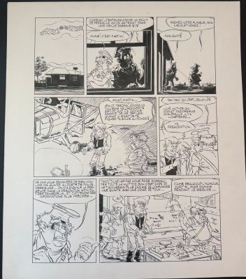 Godard - Martin... | Lot 53 - GODARD - Martin Milan, planche n°23 à l’encre de Chine... | Tessier Sarrou