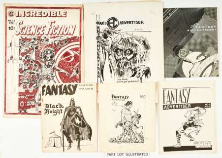 Lot 87 - Fantasy Advertiser (1970s) original artwork covers by Martin Asbury,…