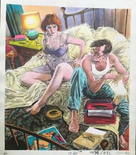 Guido Buzzelli - Illustrazione originale per Menelik - Loose page | Catawiki