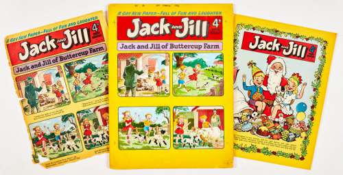 Lot 54 - Jack and Jill No 4 (1954) original artwork by Pansy Potter creator,…