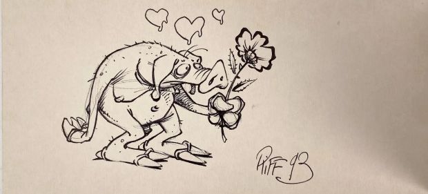 Riff Rebs Rare Dédicace... | Lot 465 - RIFF REBS Rare dédicace sur l’album à l’italienne Love... | Vermot et Associés